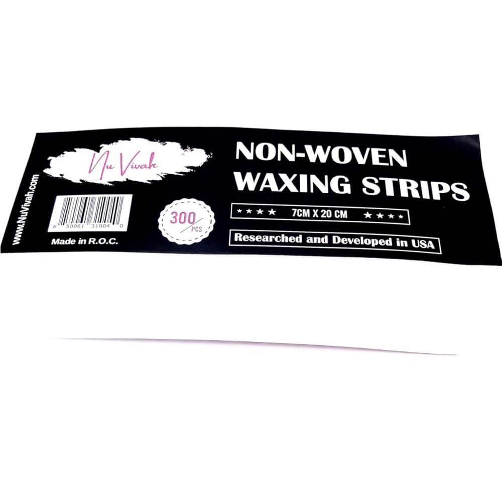 Non-Woven Hair Removing Waxing Strips Large (2.76 x 7.88 Inches) 300 Pack